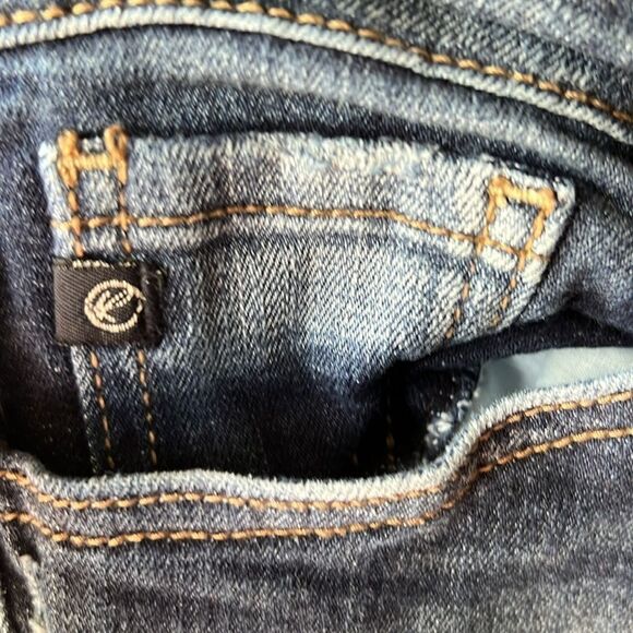 Woman’s kancan jeans, Estilo, skinny distressed cut# J-710 size 27 - Picture 4 of 6